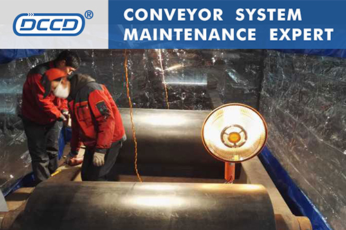 嚴(yán)寒低溫天氣進(jìn)行冷粘包膠作業(yè)