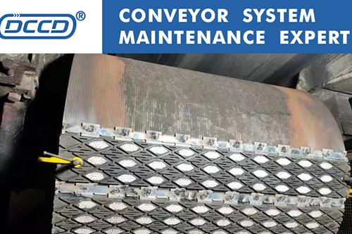 DCCD?SLP-A4陶瓷包膠用于火電廠輸煤線